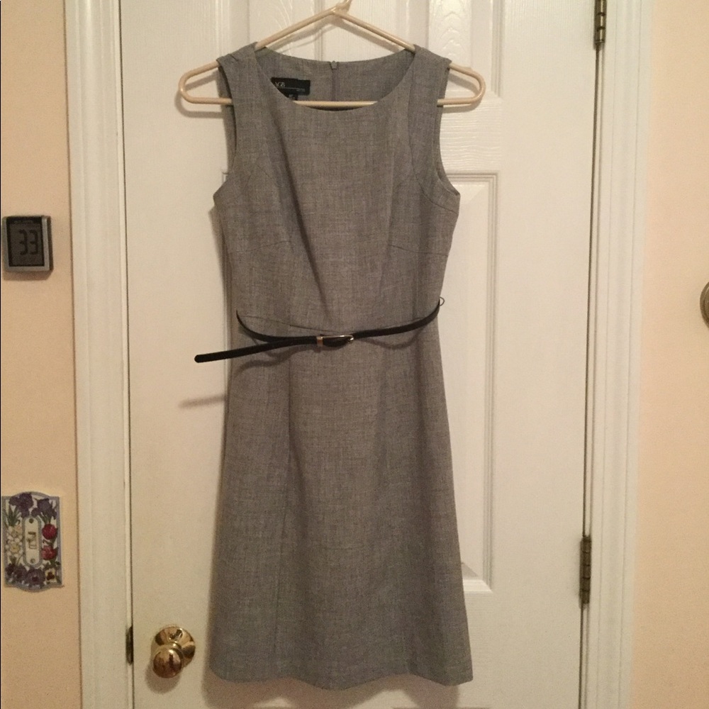 AGB Petite belted sheath lined